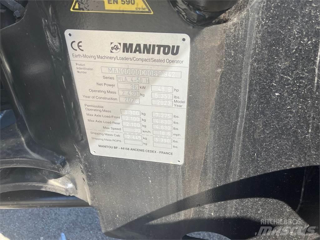 Manitou MLA4-50 フロントローダーとディガー