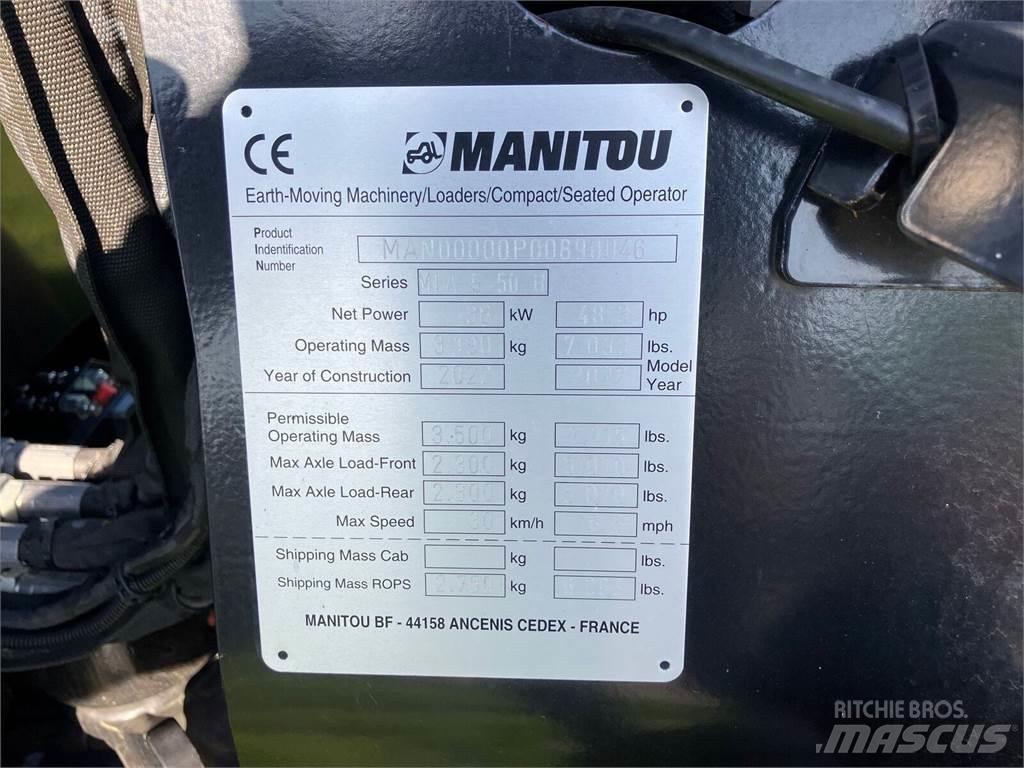 Manitou MLA5-50 フロントローダーとディガー