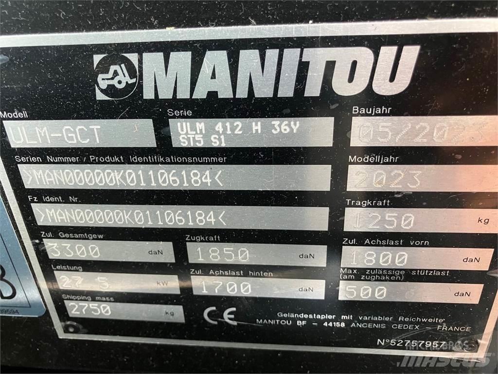 Manitou ULM 412 H テレスコーピックハンドラー