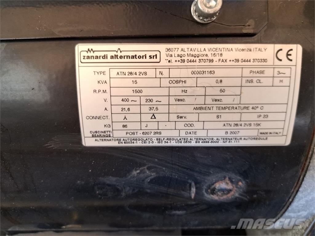 Mase 15 kVA その他畜産機材とアクセサリー・アタッチメント