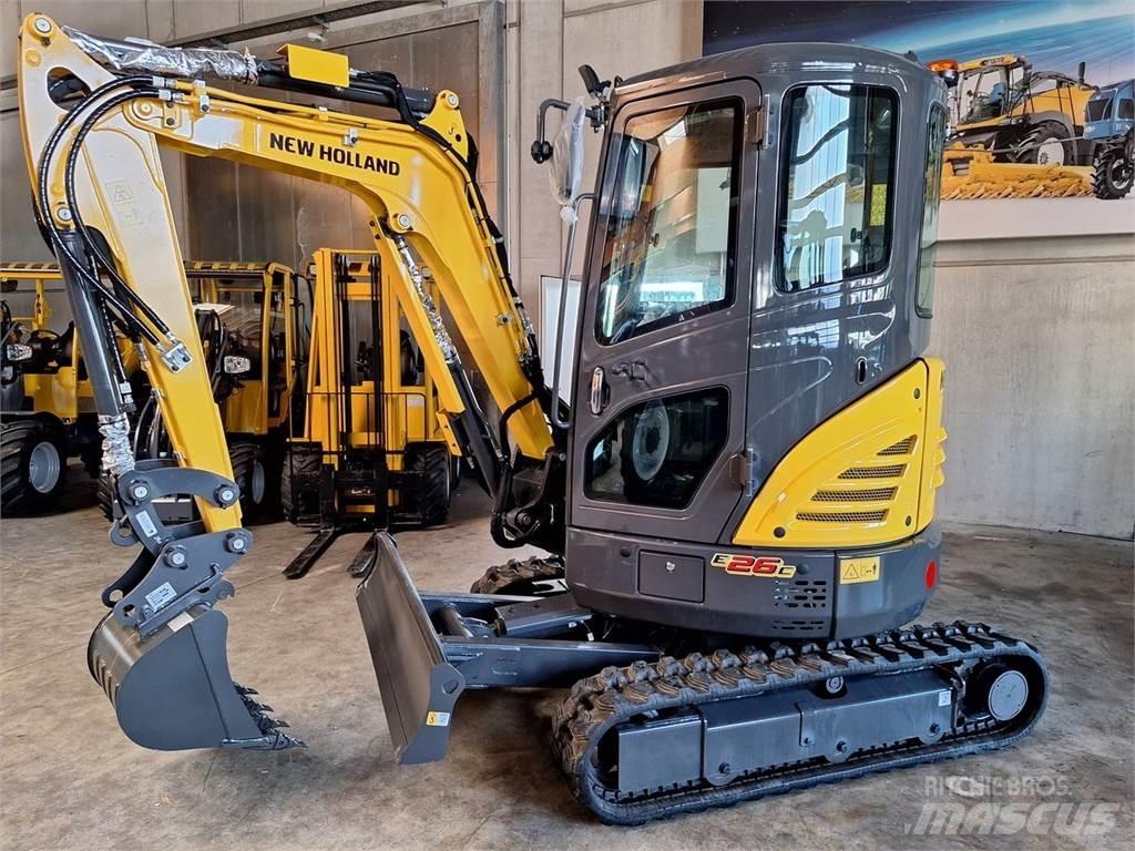 New Holland E 26 C ミニ油圧ショベル 7t以下（ミニユンボ・ミニディガー）