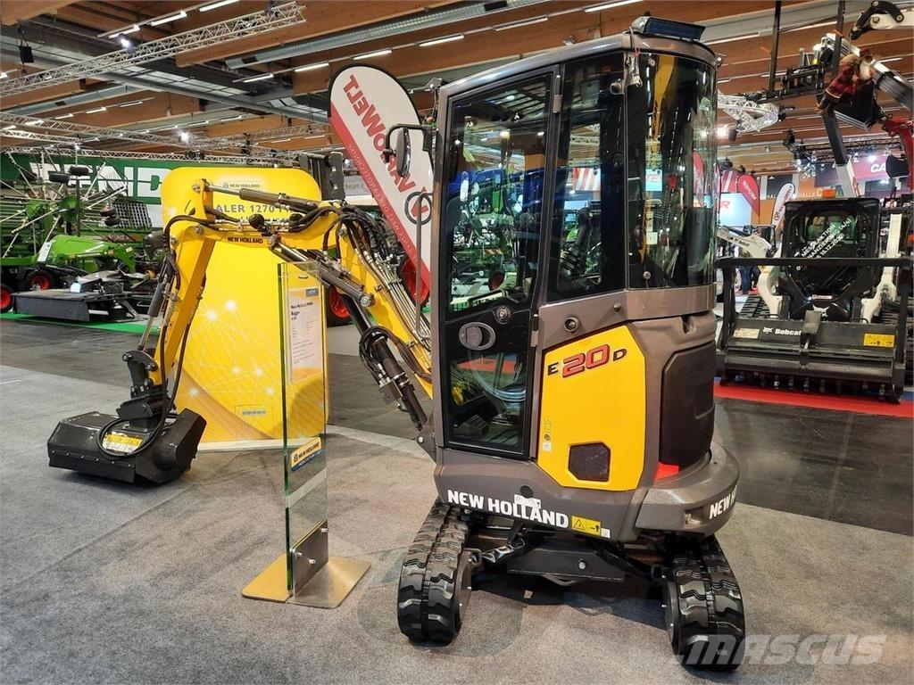 New Holland E20D ミニ油圧ショベル 7t以下（ミニユンボ・ミニディガー）