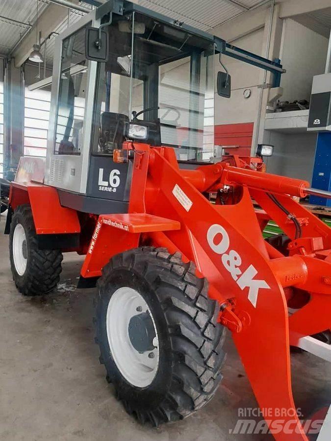 O&K 6-3 フロントローダーとディガー