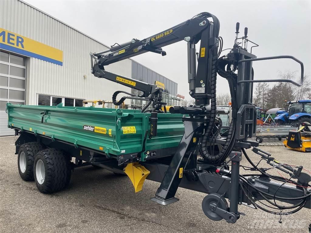 Oehler OL TDK 80 ダンプトレーラー