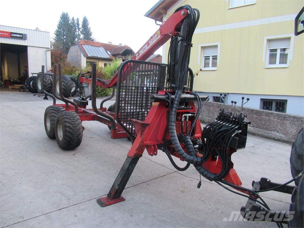 Patu 8T + 203T 林業トレーラー