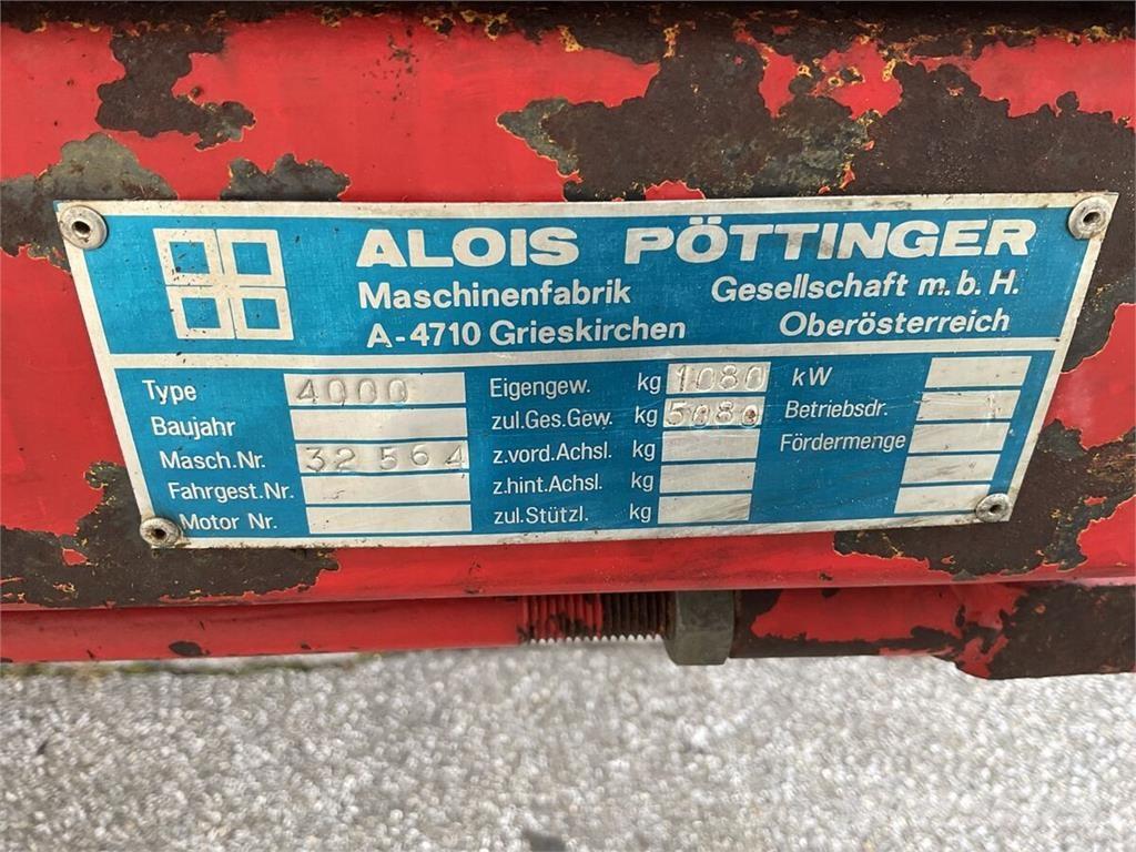 Pöttinger 4000 肥料散布機