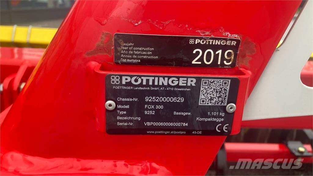 Pöttinger Fox 300 ディスクハロー