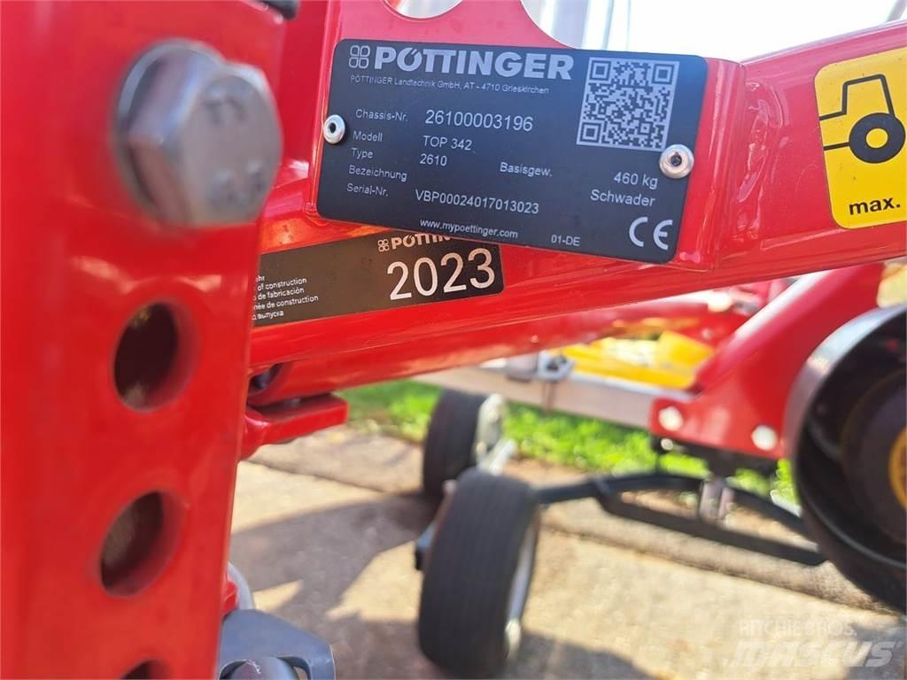 Pöttinger TOP 342 スワーサー・ウインドローア