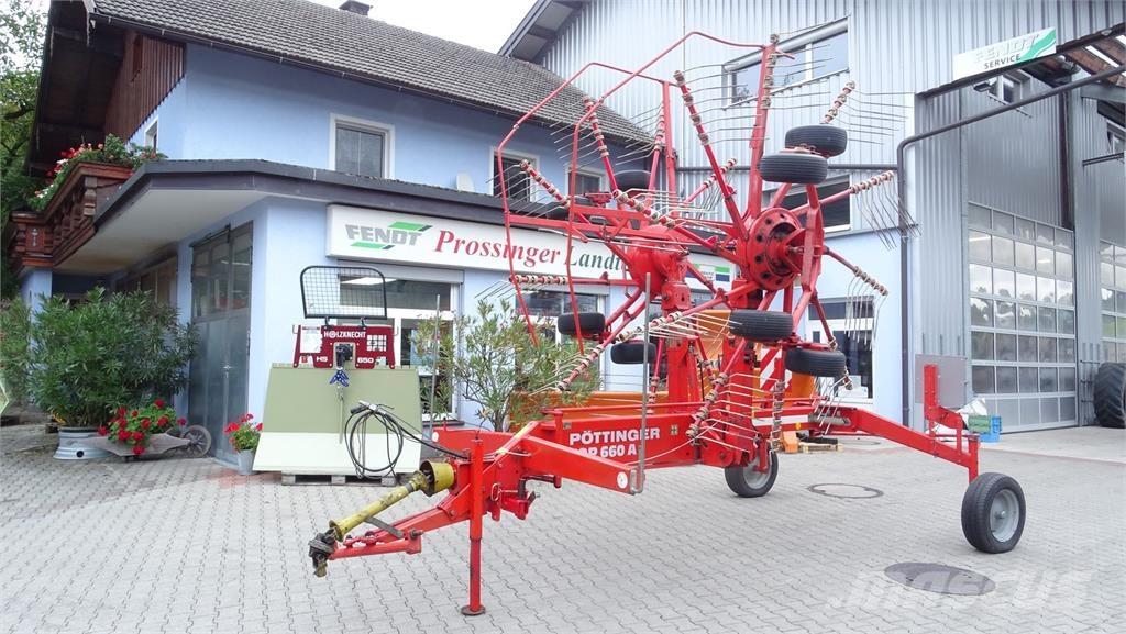Pöttinger TOP 660 A スワーサー・ウインドローア