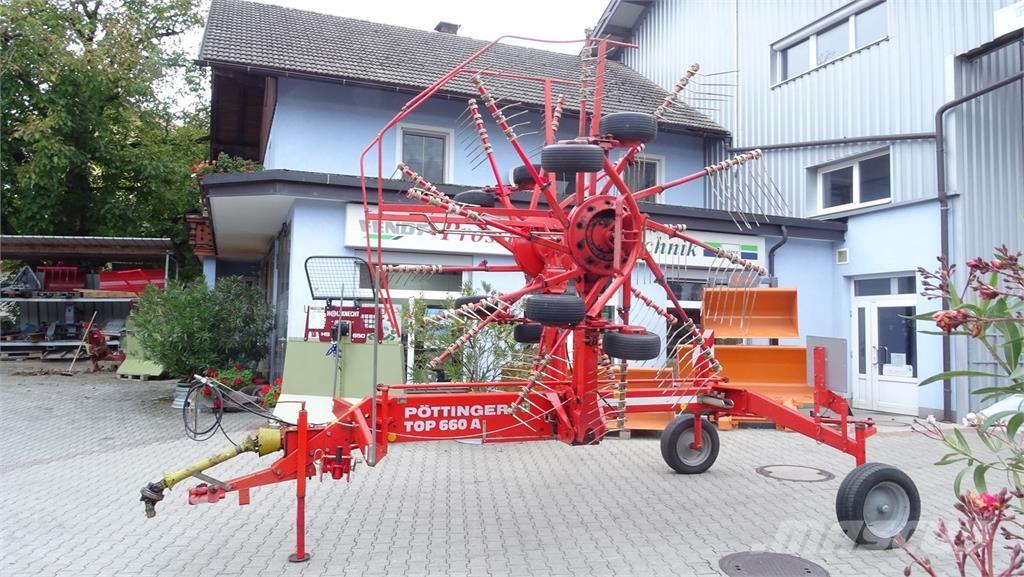 Pöttinger TOP 660 A スワーサー・ウインドローア