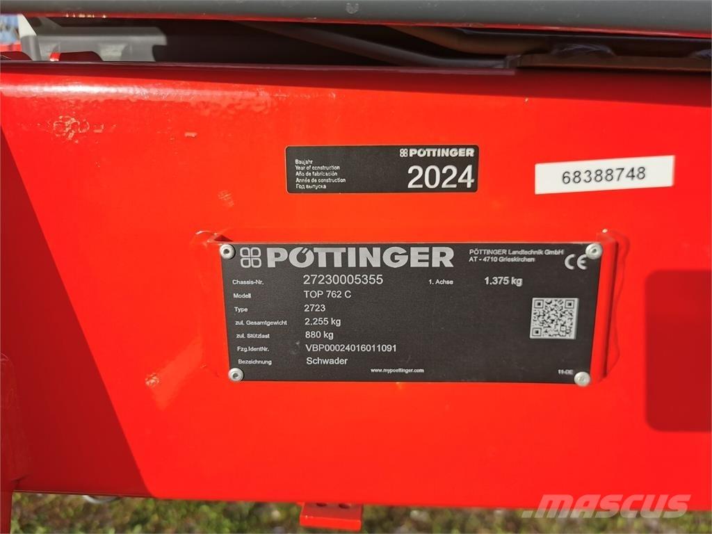 Pöttinger TOP 762C スワーサー・ウインドローア