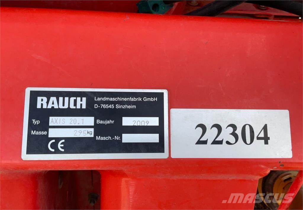Rauch AXIS 20.1 その他肥料用機材とアクセサリー・アタッチメント