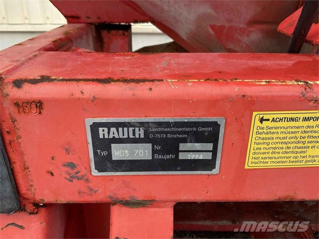Rauch MDS 701 その他肥料用機材とアクセサリー・アタッチメント
