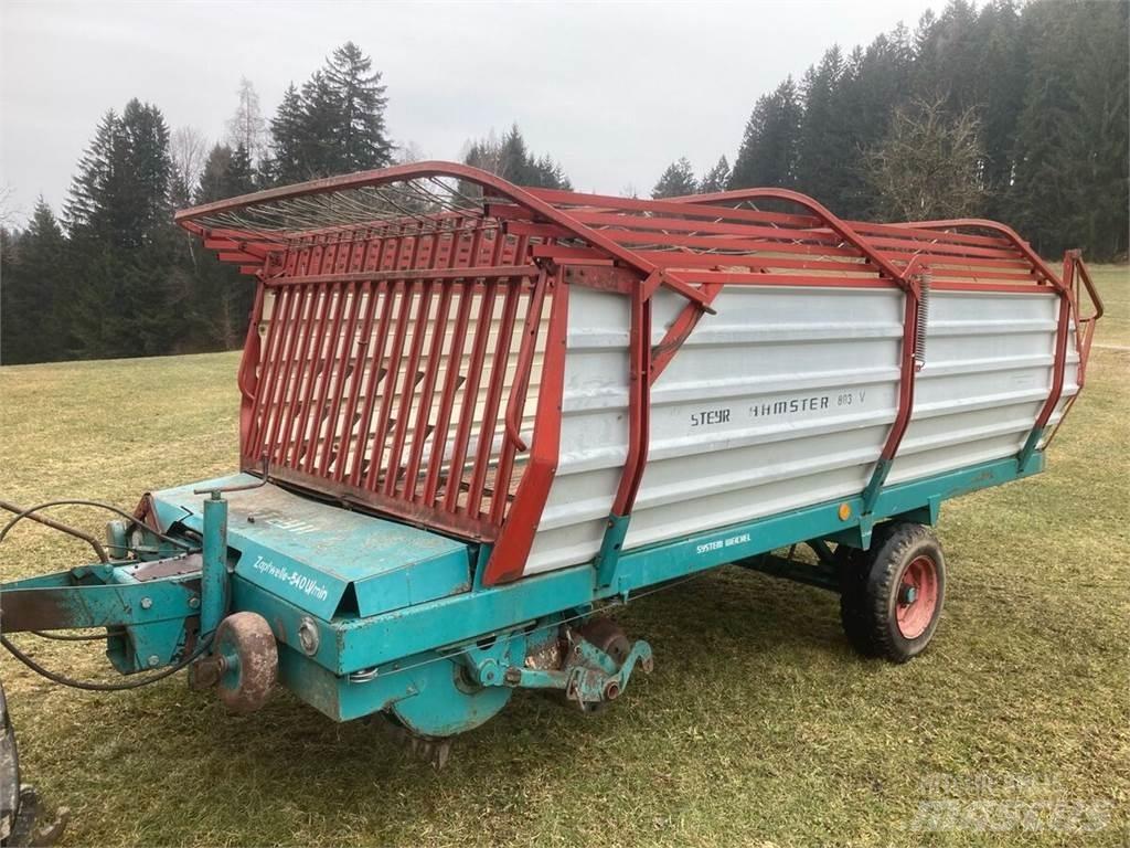 Steyr Hamster 803V セルフローディングトレーラー