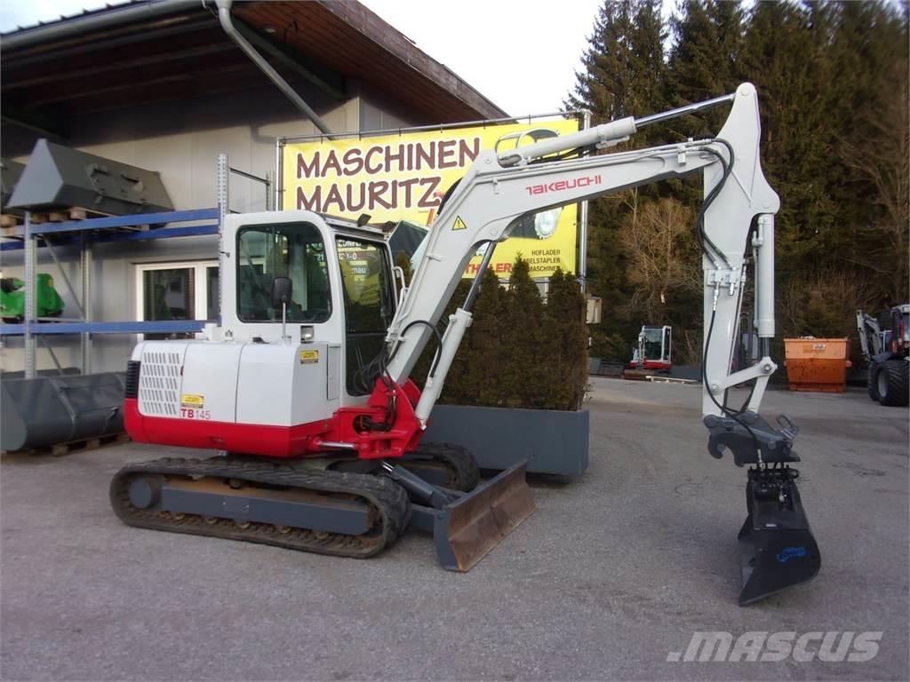 Takeuchi TB 145 ミニ油圧ショベル 7t以下（ミニユンボ・ミニディガー）