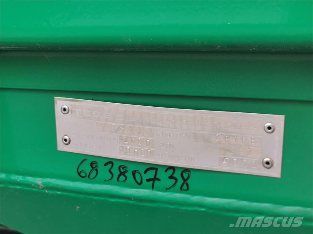Tebbe TS 100 肥料散布機