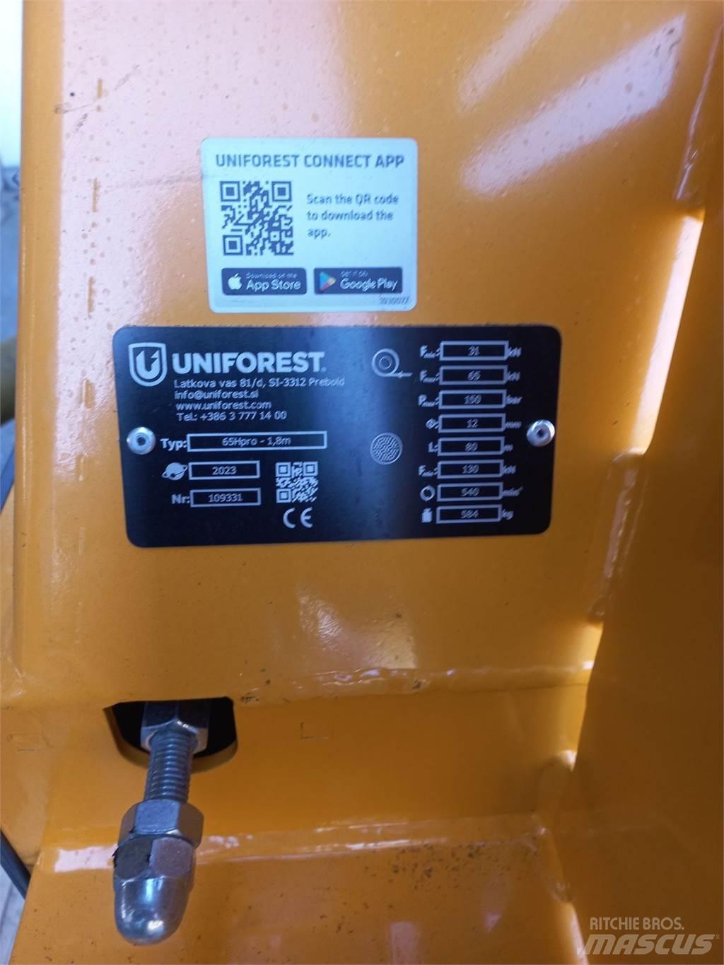 Uniforest 65 HPro ウインチ