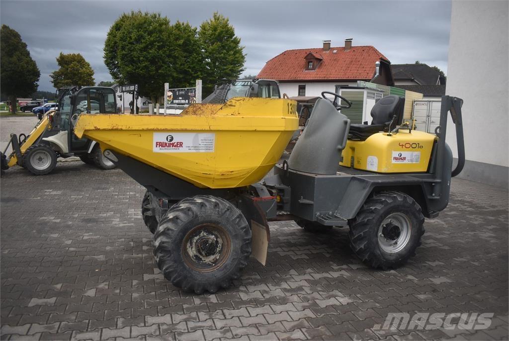 Wacker Neuson 4001s サイト　ダンプ