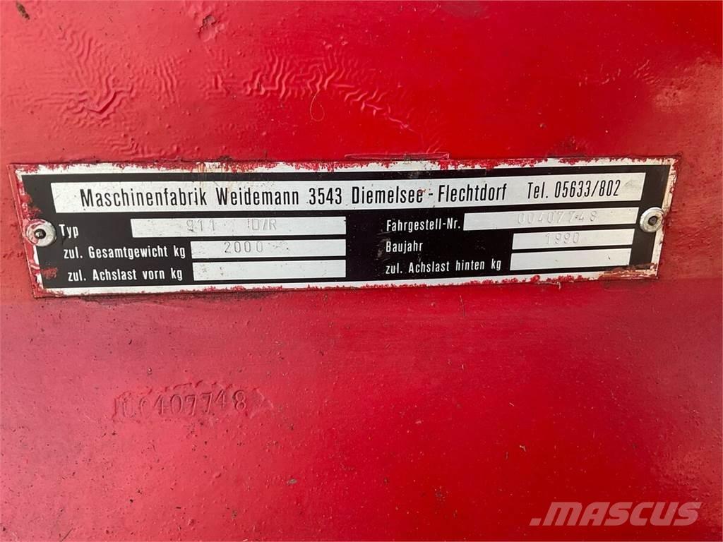 Weidemann 911D/R フロントローダーとディガー