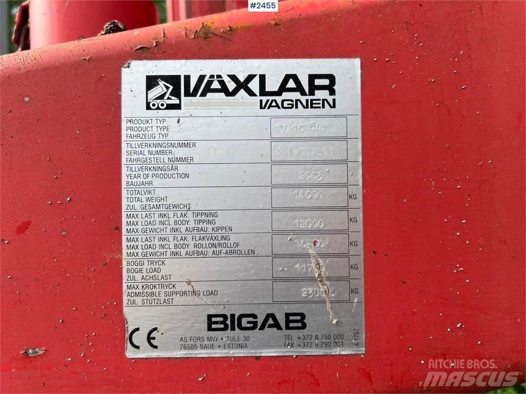 Bigab VV 10-14 スキップローダートレーラー