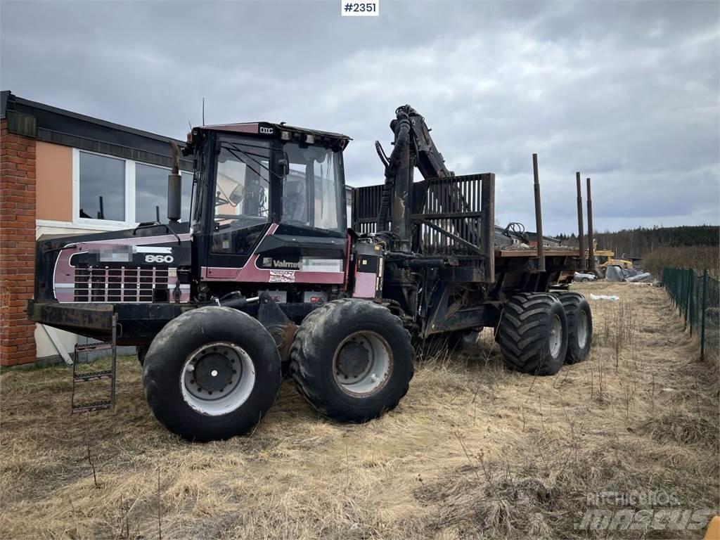Valmet 860 フォワーダー