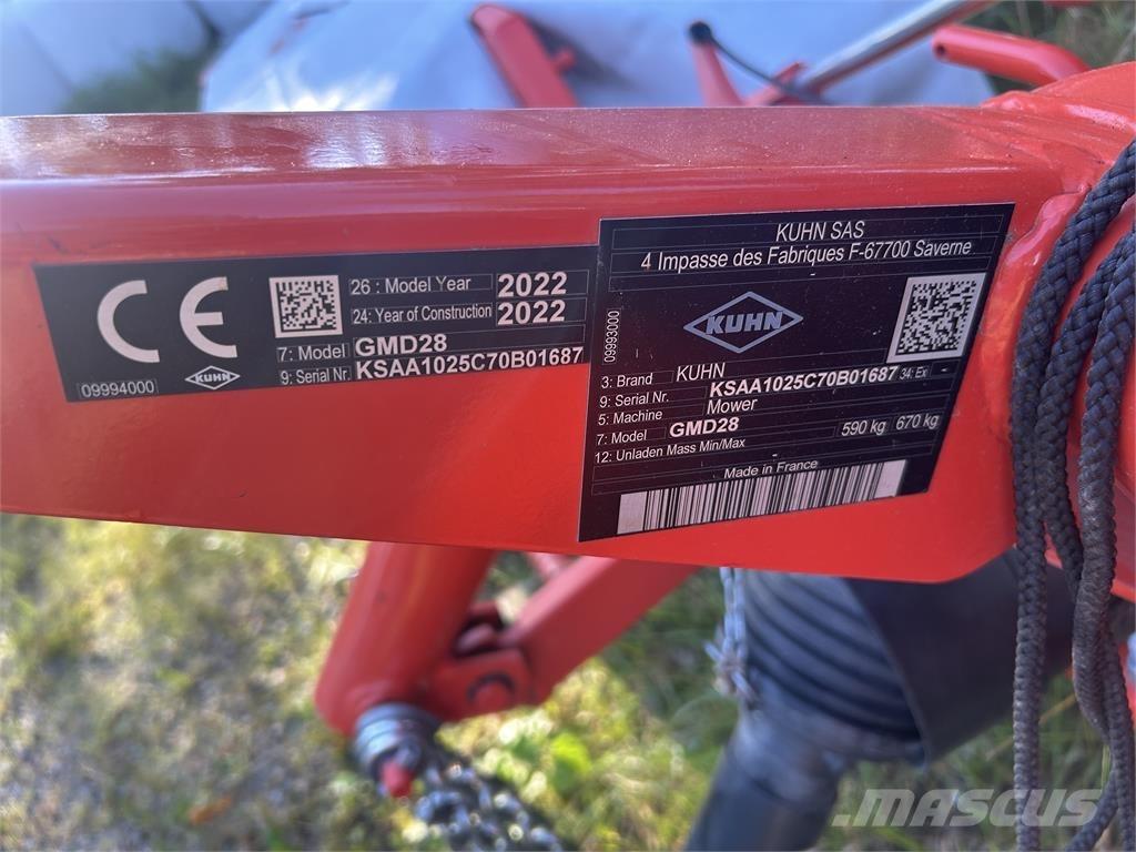Kuhn GMD 28 芝刈り機