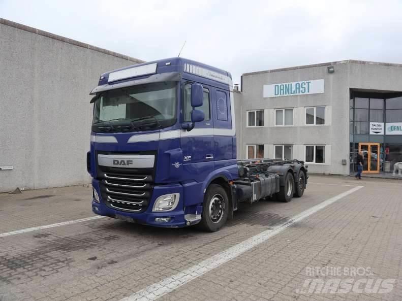 DAF XF 510 FAN EURO 6 ケーブルリフト着脱式トラック