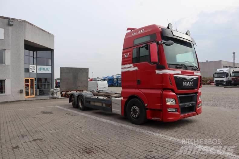 MAN TGX 26.440 EURO 6 コンテナ、海コン車