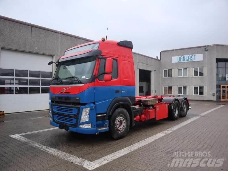 Volvo FM 500 EURO 6 ケーブルリフト着脱式トラック