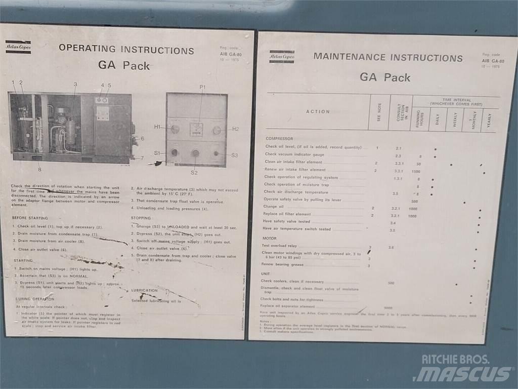 Atlas Copco GA 510 コンプレッサー