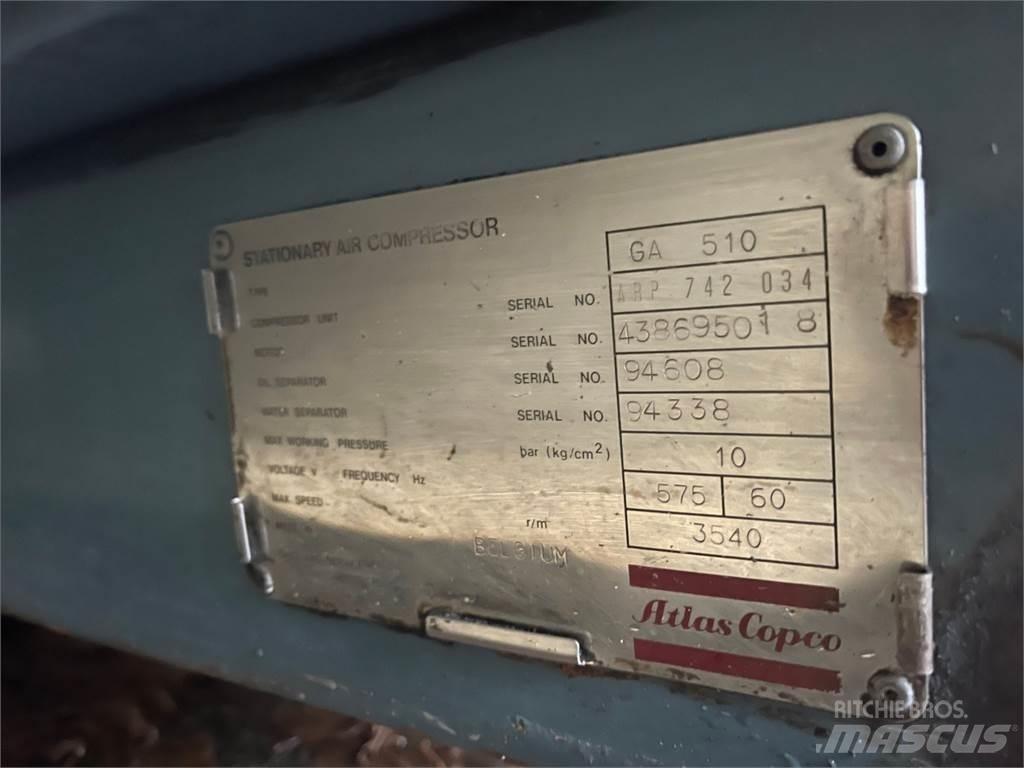 Atlas Copco GA 510 コンプレッサー