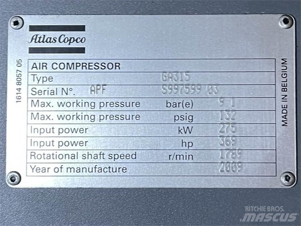 Atlas Copco GA315 コンプレッサー