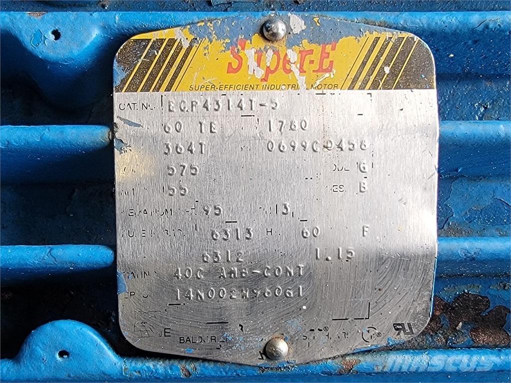 Baldor ECP4314T-5 産業用エンジン
