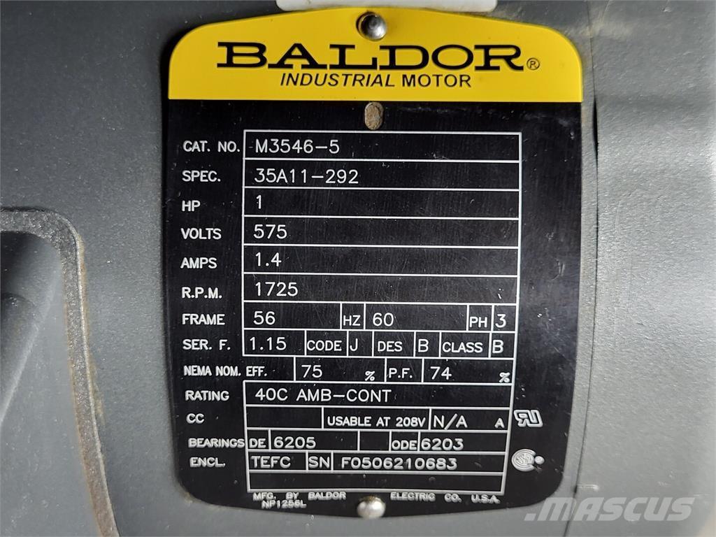 Baldor M3546-5 産業用エンジン