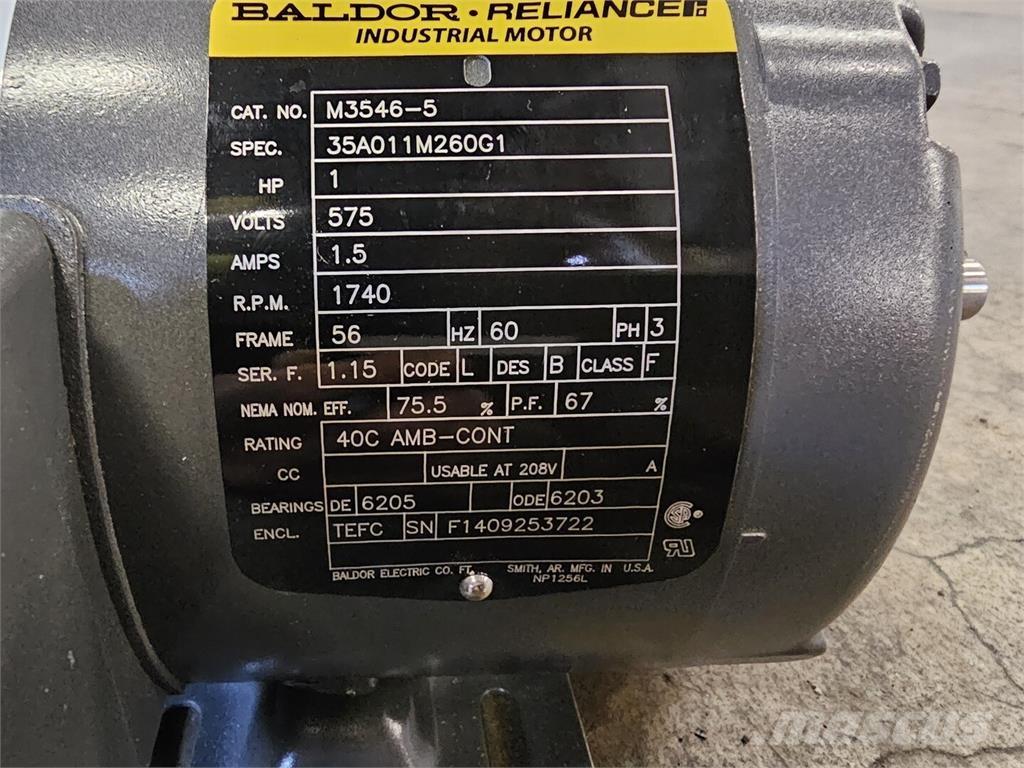 Baldor M3546-5 産業用エンジン