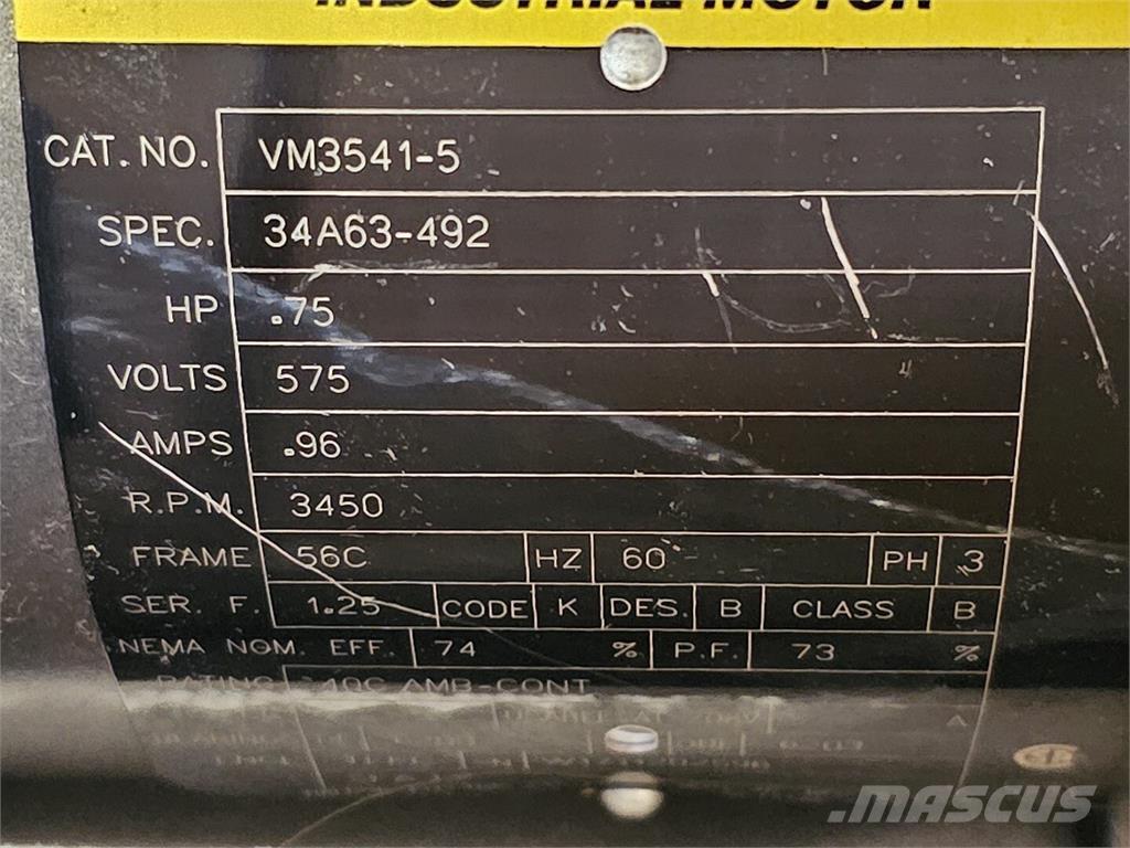 Baldor VM3541-5 産業用エンジン