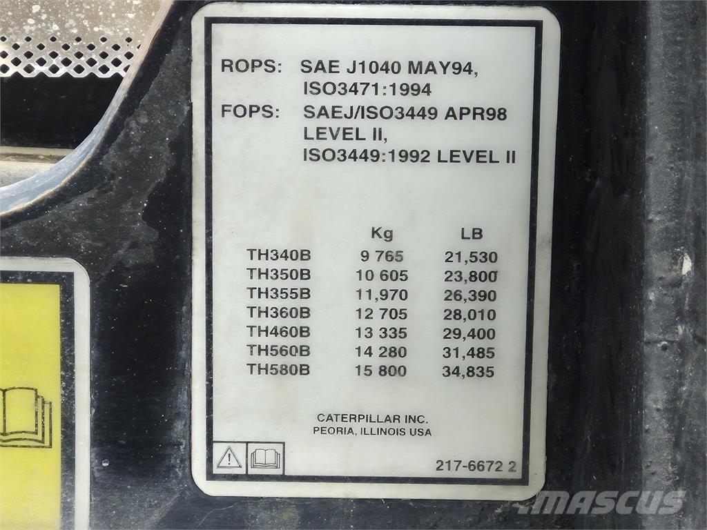 CAT TH560B 農業用テレハンドラー