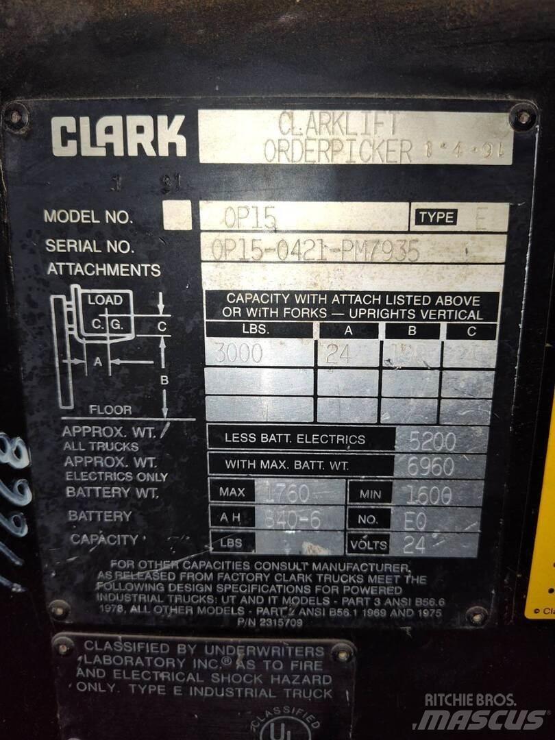 Clark OP-15 建設機械 -　その他