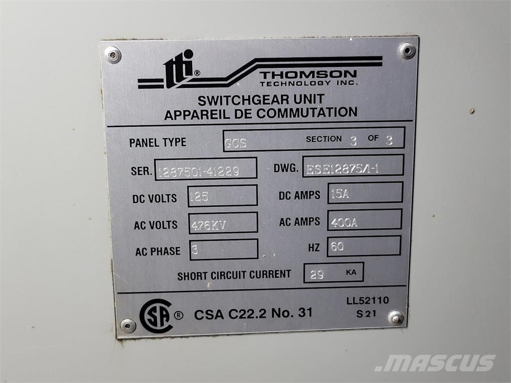 Cummins KTA50-G9 ディーゼル発電機