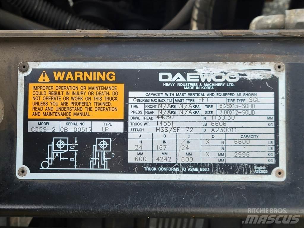 Daewoo G35S-2 建設機械 -　その他