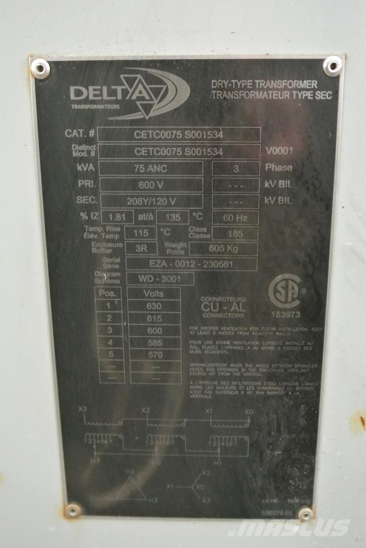 Delta CETC0075S001534 建設機械 -　その他