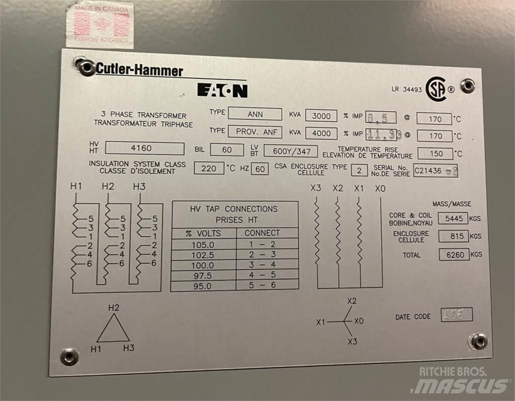 Eaton CUTLER-HAMMER 建設機械 -　その他