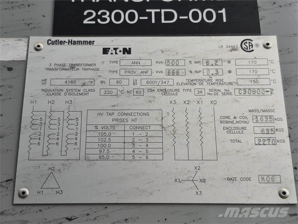 Eaton CUTLER-HAMMER 建設機械 -　その他
