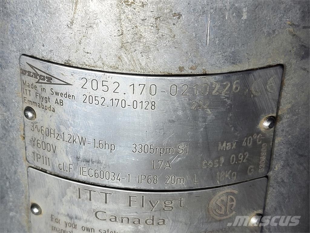 Flygt 2052.170-0128 ウォーターポンプ