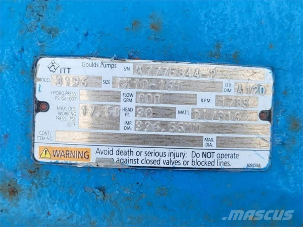  GOULDS 3196 ウォーターポンプ