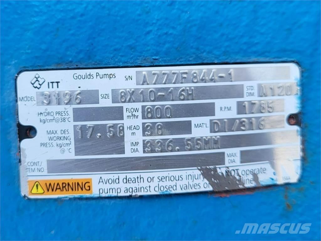  GOULDS 3196 ウォーターポンプ