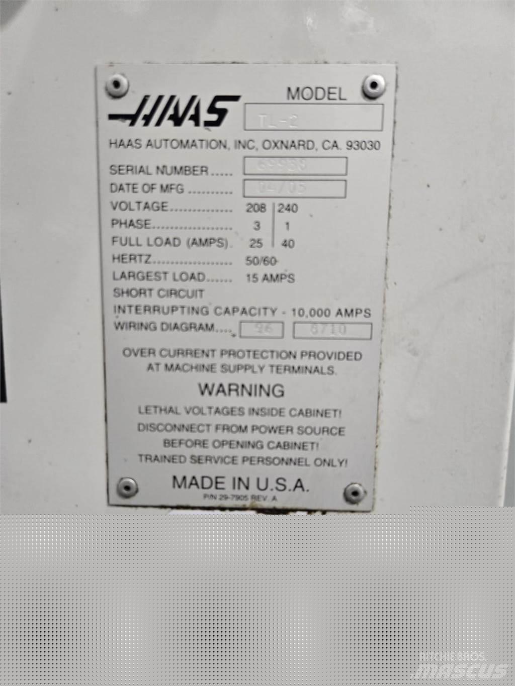 Haas TL2 建設機械 -　その他