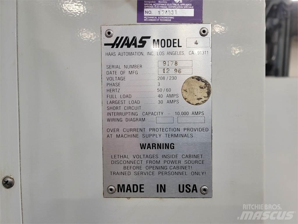 Haas VF-4 建設機械 -　その他