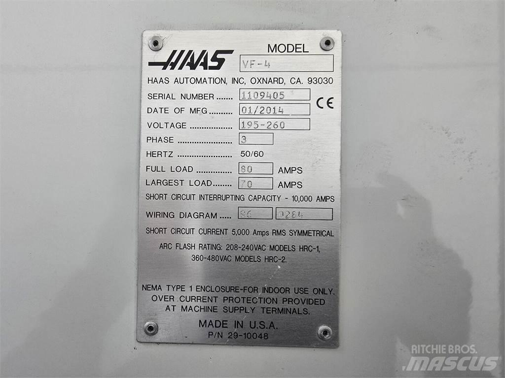 Haas VF-4 建設機械 -　その他