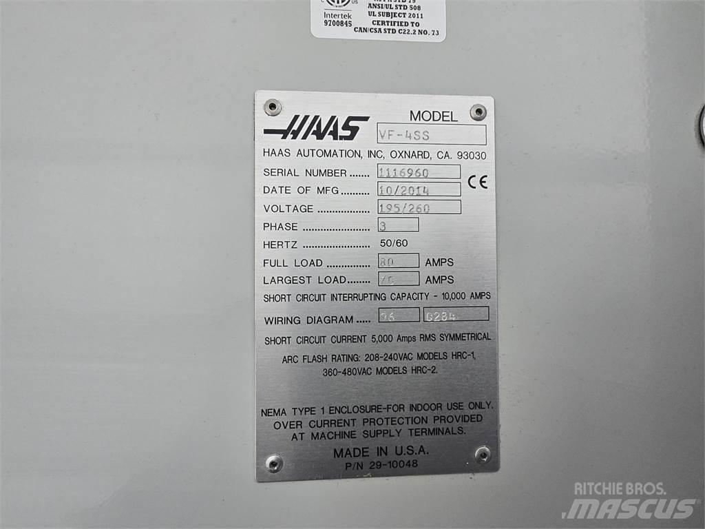 Haas VF-4SS 建設機械 -　その他